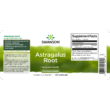 Swanson Astragalus gyökér 470 mg / 100 kapszula
