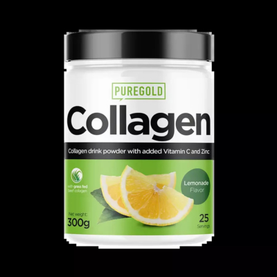PureGold Collagen Marha kollagén italpor - 300 g - Lemonade 