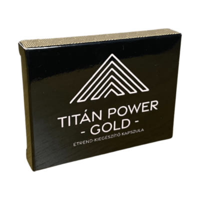 Titán Power Gold  kapszula - 3 db