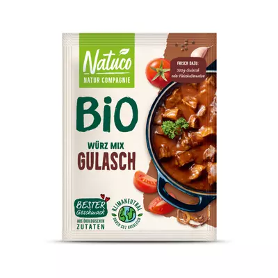 Natuco Bio Gulyásleves Fűszerkeverék Alap 33g