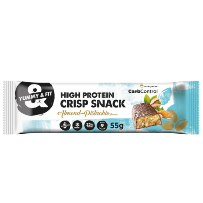 FORPRO High Protein Crisp Snack 24x55g Almond-Pistachio