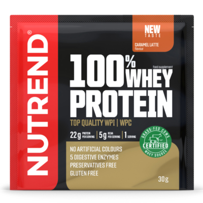 NUTREND 100% Whey Protein 10x30g Caramel Latte