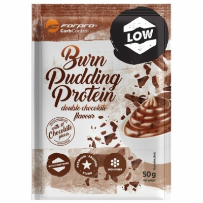 FORPRO Burn Pudding Protein 16*50g Double Chocolate