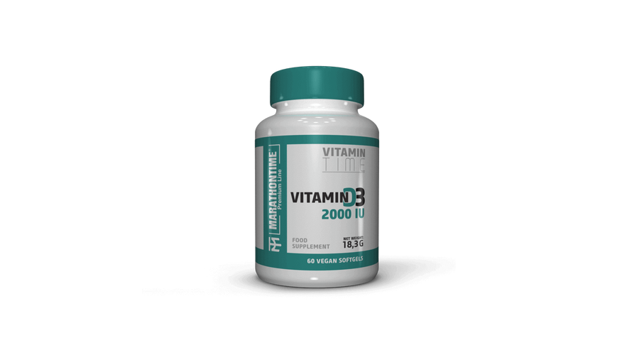 Marathontime D-vitamin 2000NE Vegán  (60db)