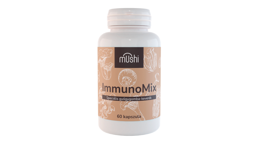 Mushi ImmunoMix gyógygomba keverék kapszula 60 db 