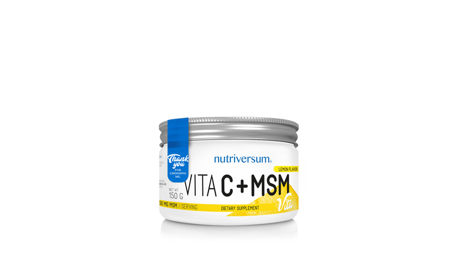 Nutriversum -C+MSM - 150 g - VITA - citrom