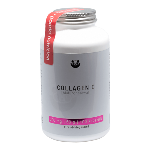 Panda Nutrition Collagen C kollagén + hialuronsav kapszula 100 db 