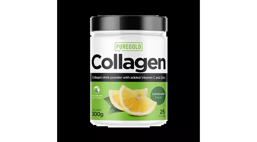 PureGold Collagen Marha kollagén italpor - 300 g - Lemonade 
