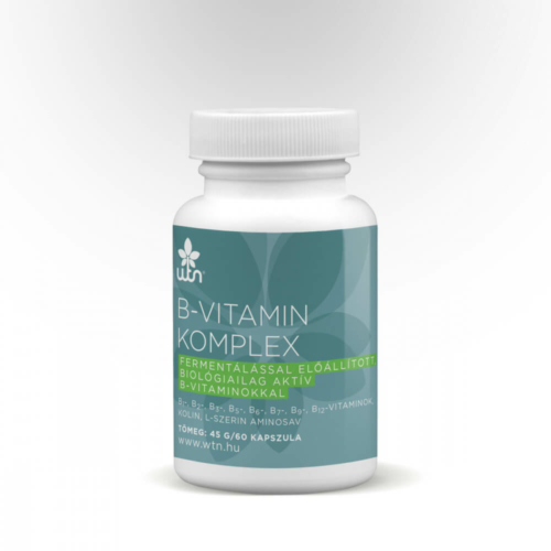 WTN B-vitamin komplex - ÚJ összetétel, nagyobb hasznosulás! 60 db