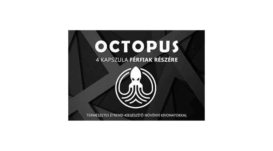 Octopus potencianövelő kapszula 4 db 