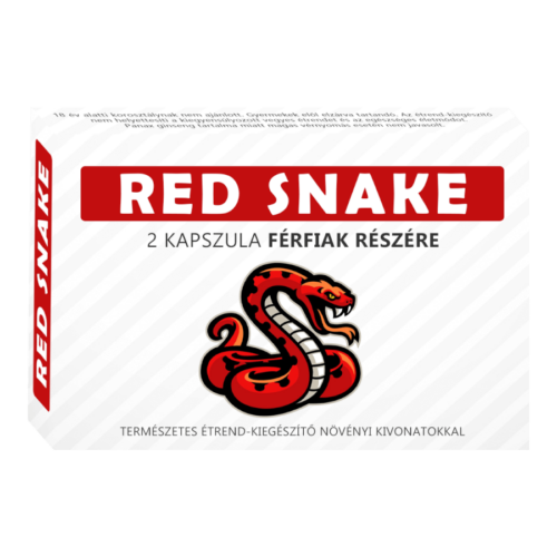 Red Snake potencianövelő kapszula 2 db 