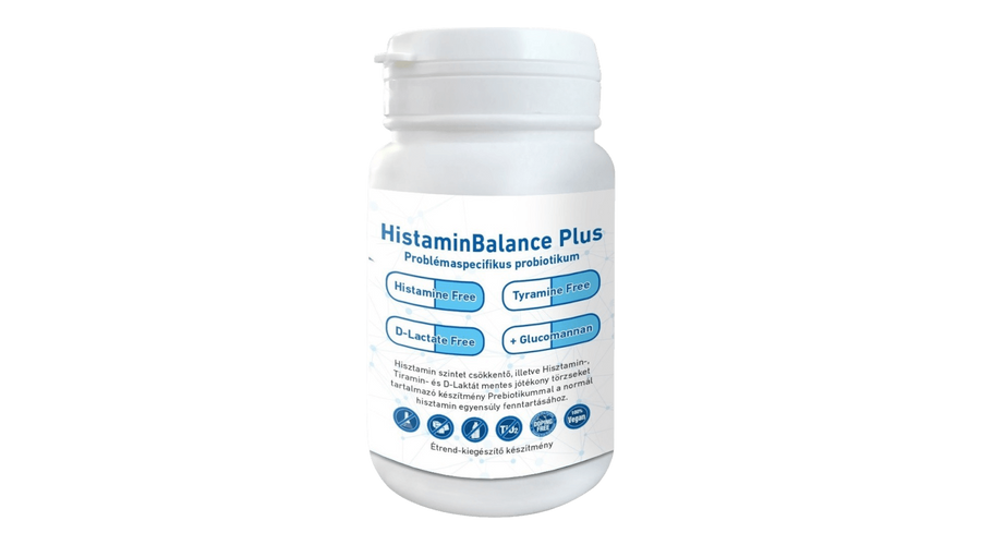 HistaminBalance Plus problémaspecifikus probiotikum - Napfényvitamin 60 db