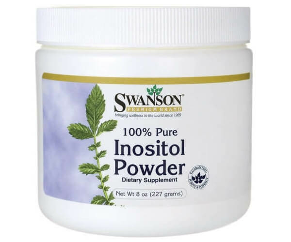 SWANSON 100% Myo-Inositol por (folsav nélkül) 227 g