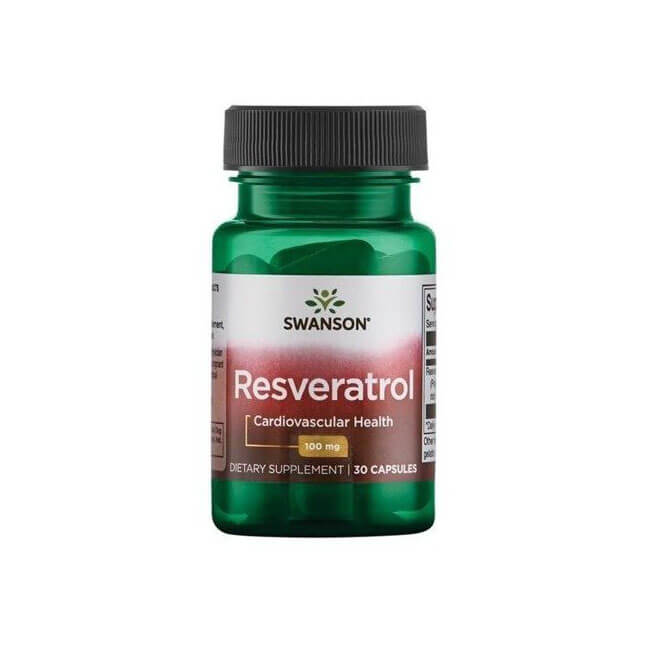 Swanson RESVERATROL kapszula 100 mg / 30 db 