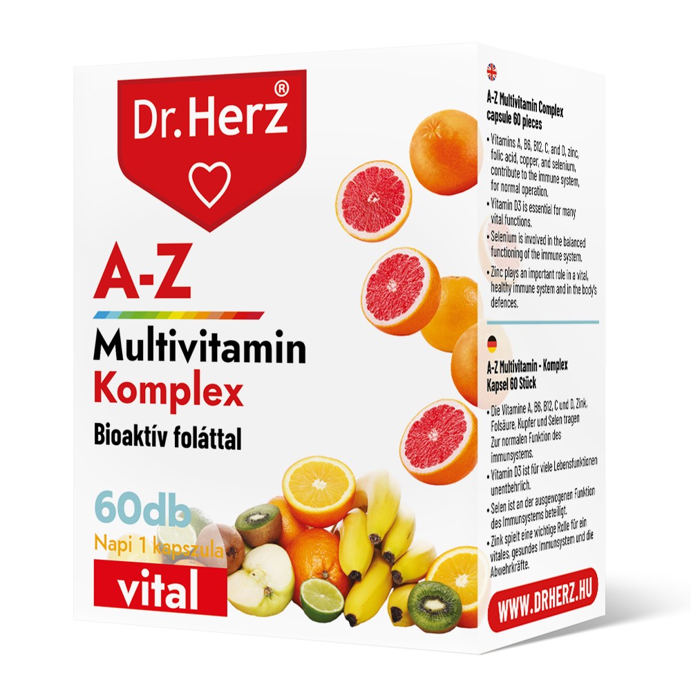 Dr Herz A-Z Multivitamin kapszula 60 db