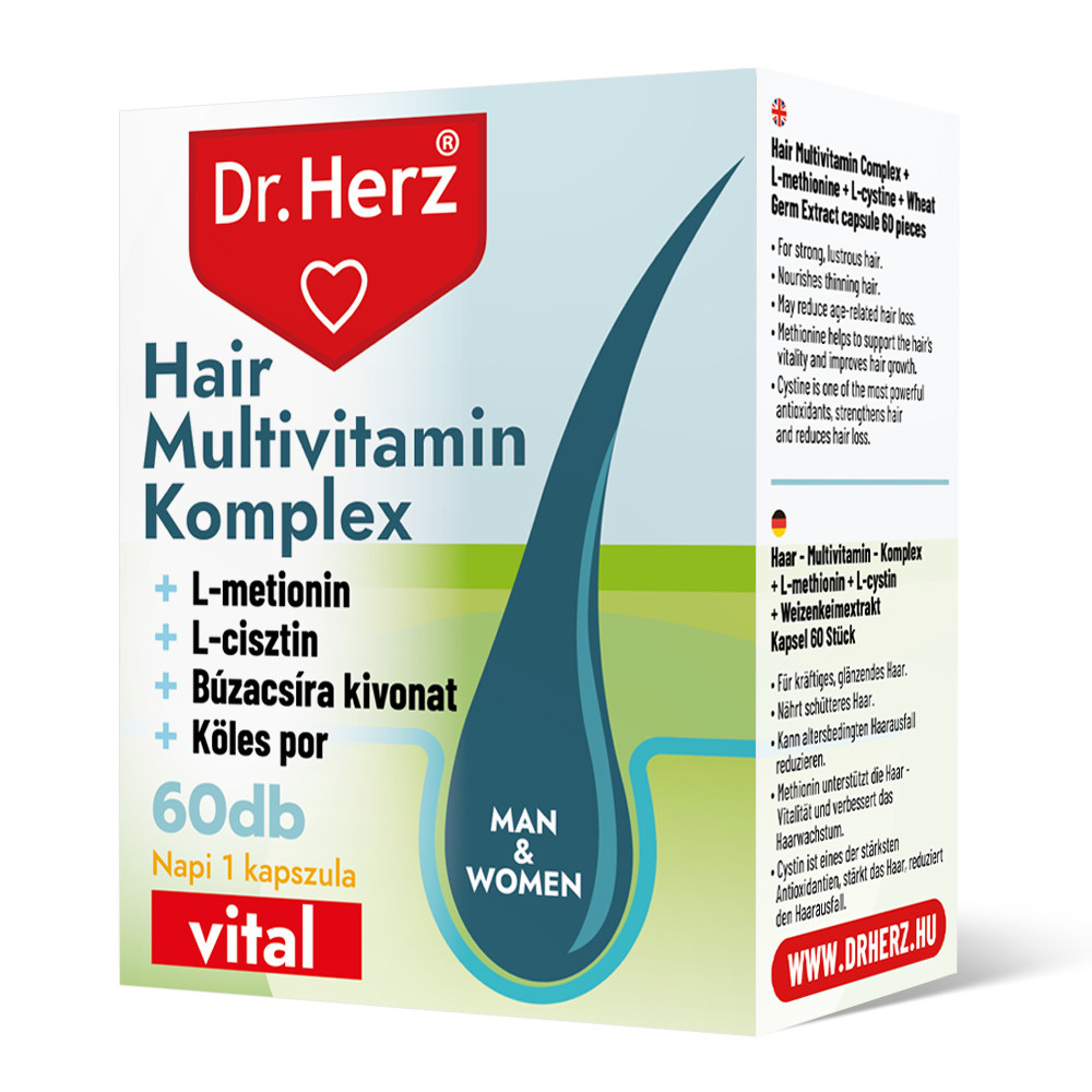 Dr. Herz Hair (haj) Multivitamin Komplex kapszula 60 db