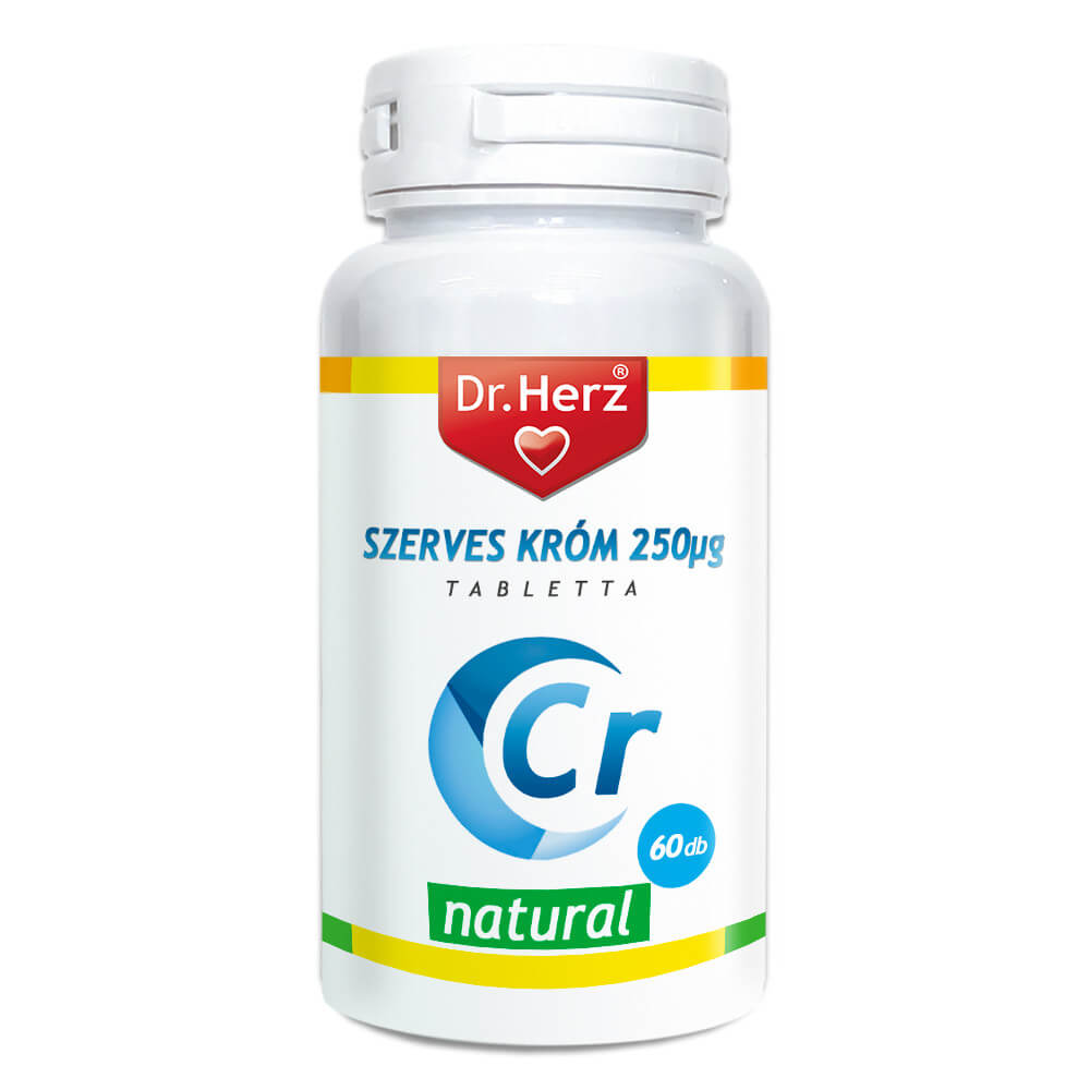 DR Herz Szerves Króm-pikolinát 250 µg tabletta 60 db