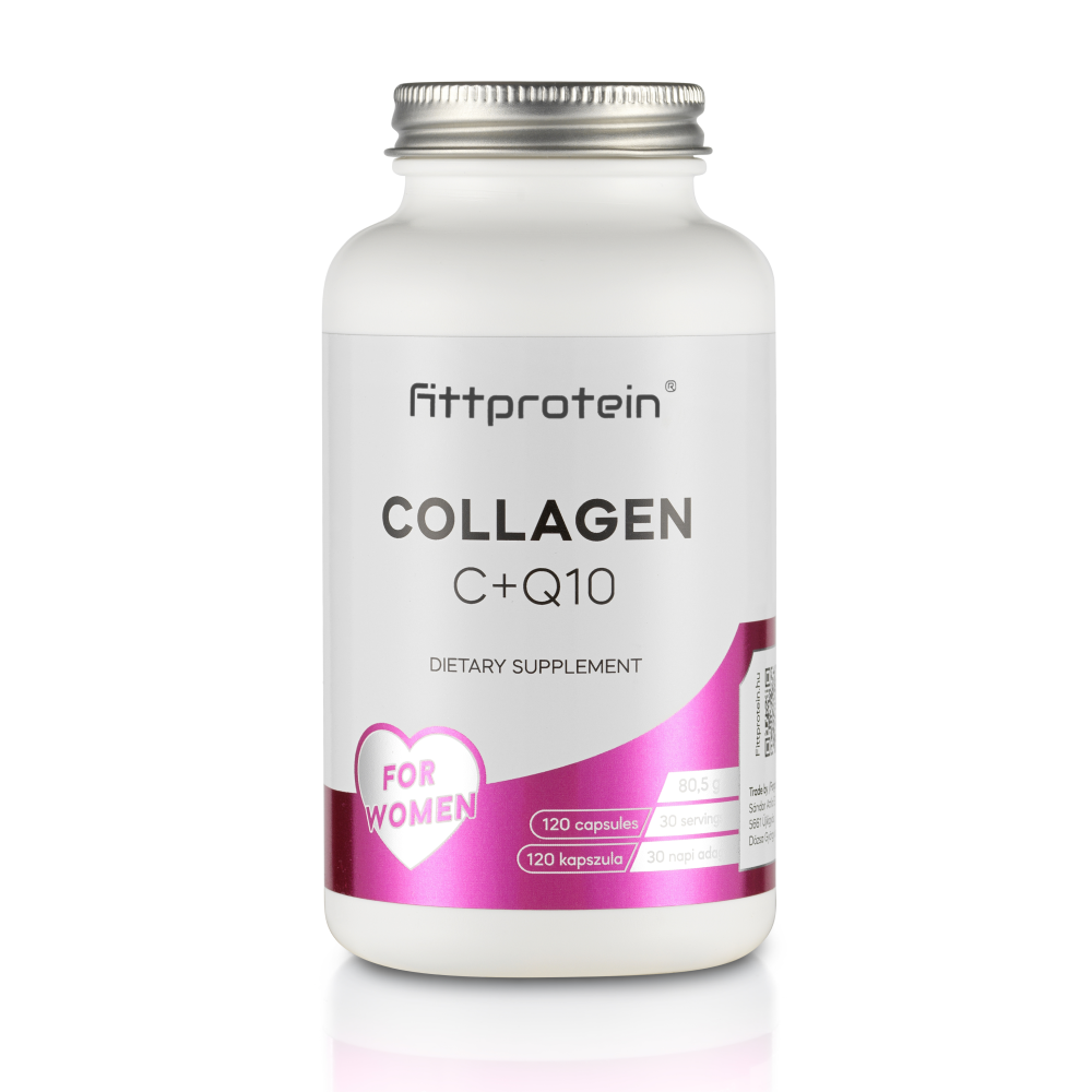 Fittprotein Collagen C+Q10 kapszula 120 db 