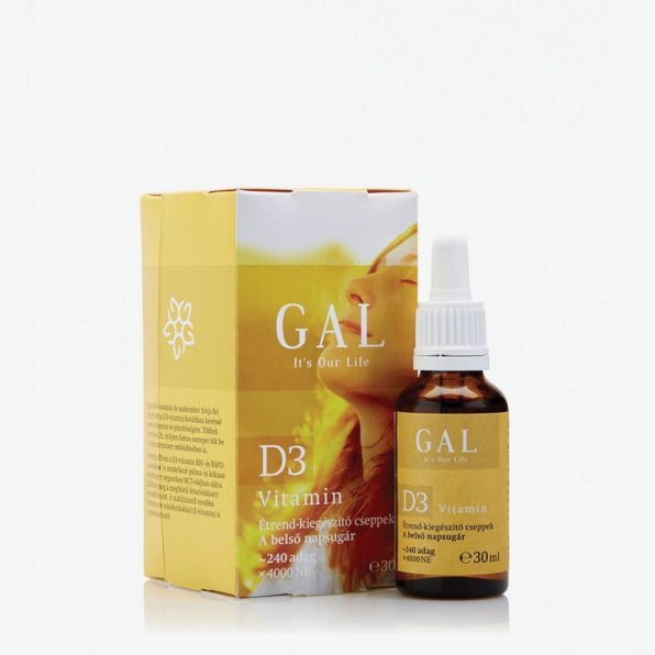 GAL D3-vitamin csepp 30ml