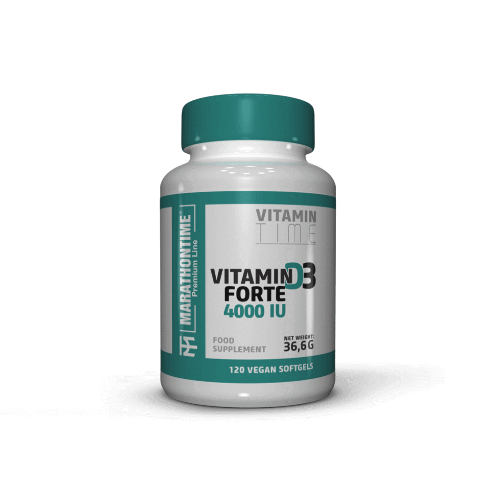 Marathontime D-vitamin Forte 4000NE Vegán (120db)