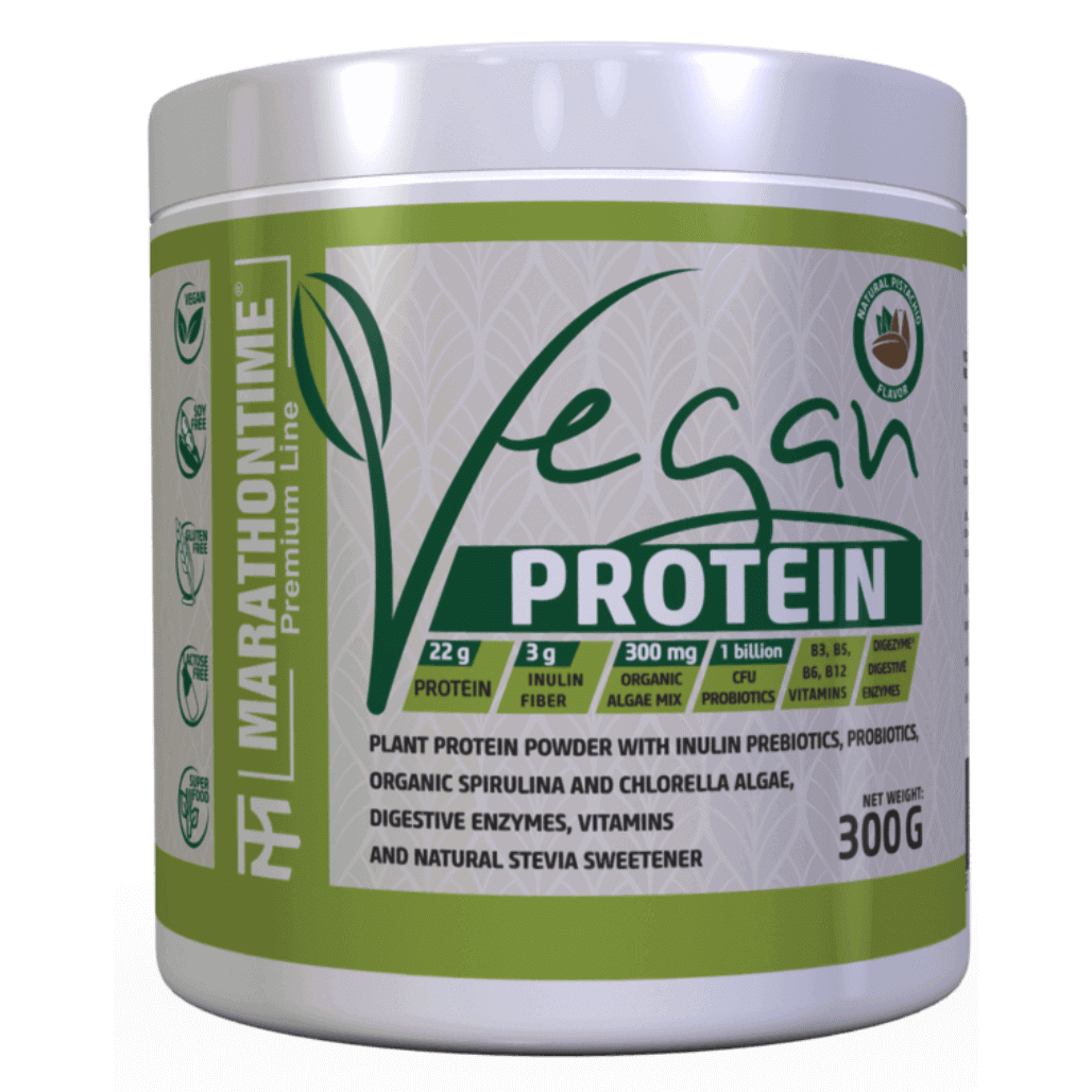 Marathontime Vegan Protein (fehérje) Csokoládé  300 g