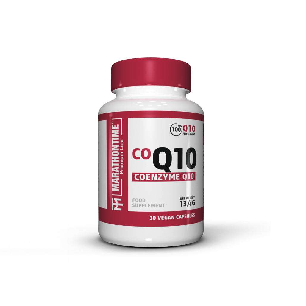 Marathontime Koenzim Q10 100 mg-os vegán kapszula 30 db 