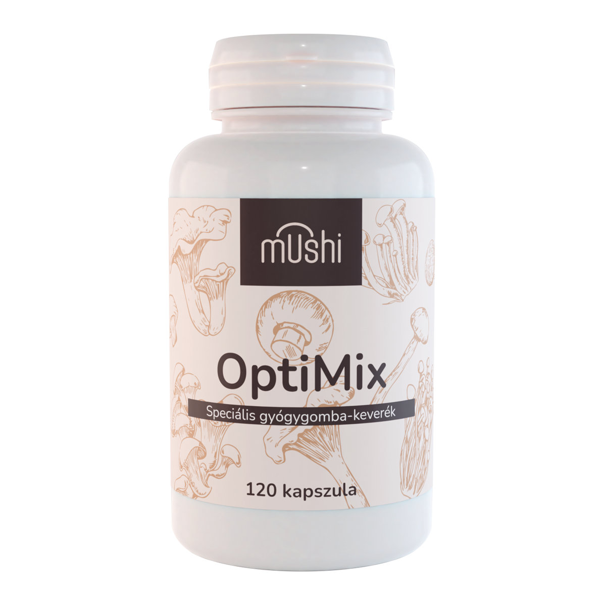 Mushi OptiMix gyógygomba-keverék kapszula 60 db 