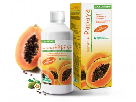 Natur Tanya Specchiasol fermentált (erjesztett) Papaya Koncentrátum, Nonival 500 ml