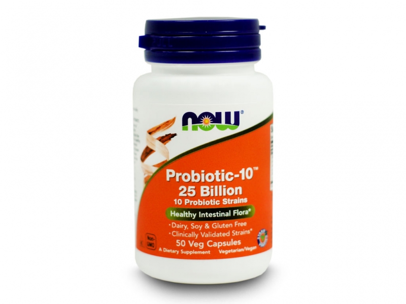 NOW Probiotic-10 25 Billion kapszula 50 db 