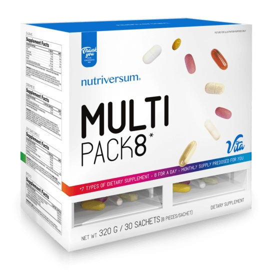 Nutriversum- Multi Pack 8 - 30 pak
