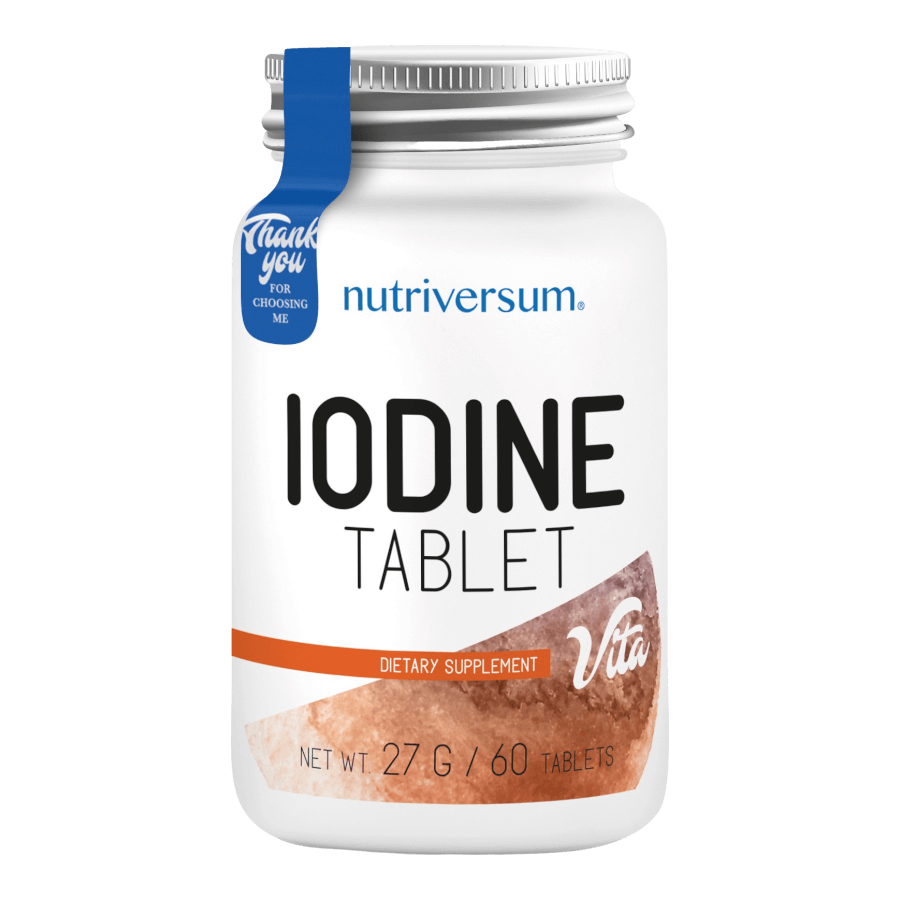 Nutriversum Iodine jód tabletta  60 db 