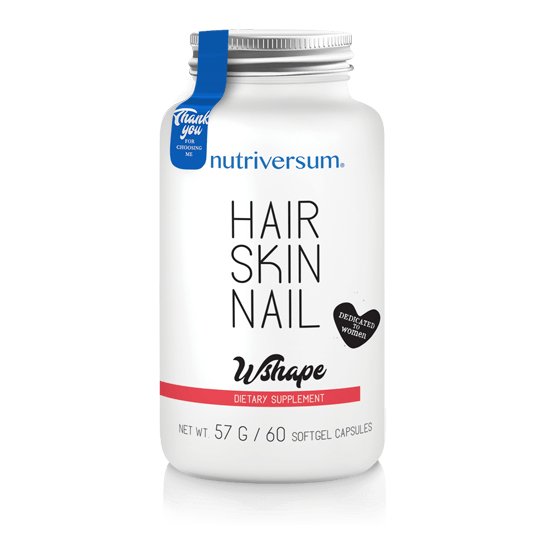 Nutriversum- Hair Skin Nail - 60 kapszula