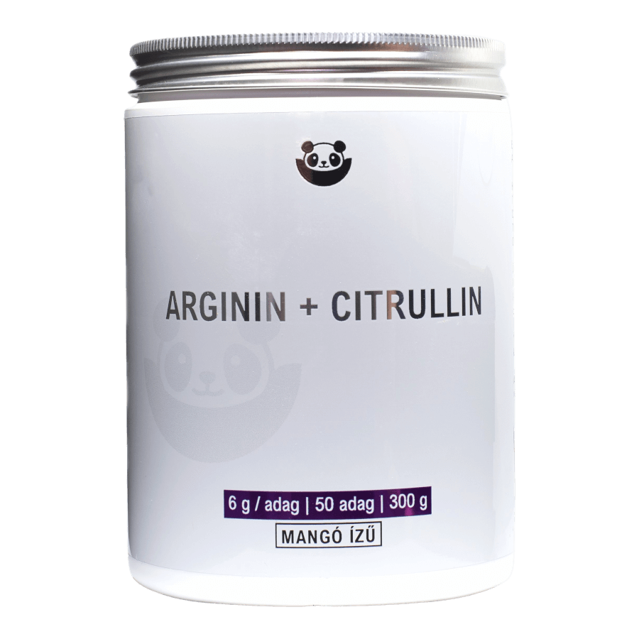  Panda Nutrition Arginin + Citrullin 5050  300 g mangó íz