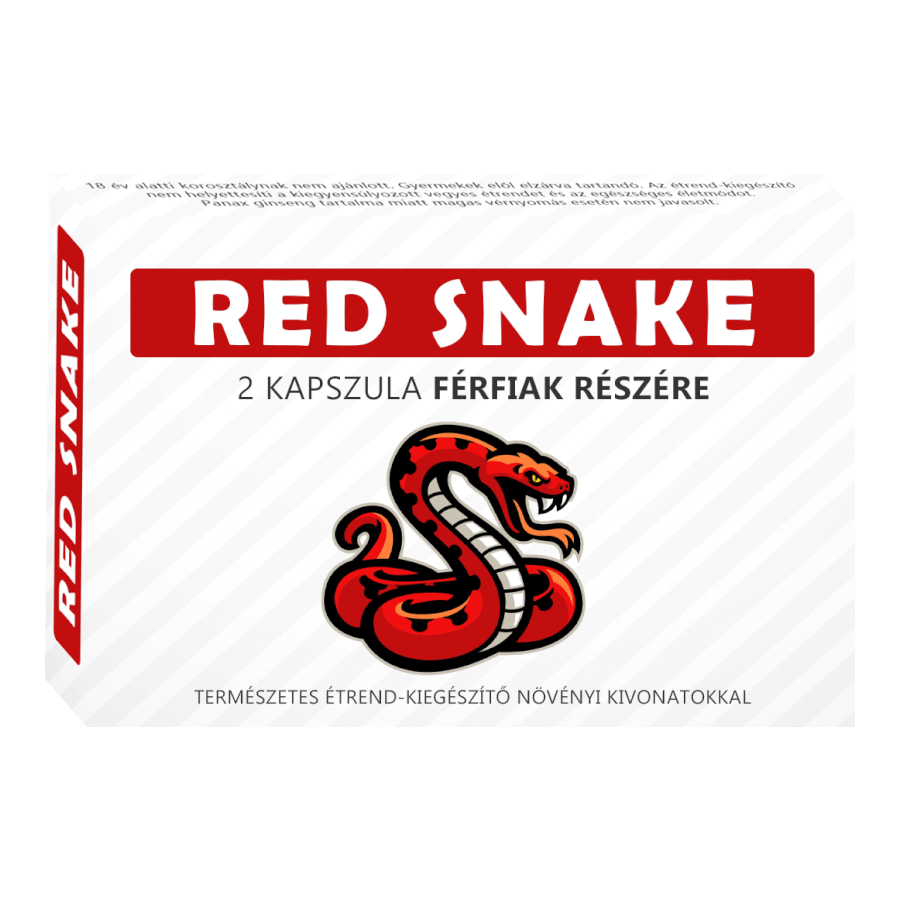 Red Snake potencianövelő kapszula 2 db 