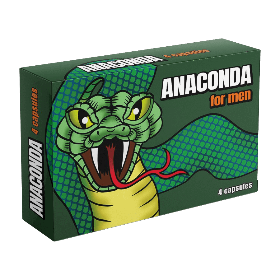 Anaconda potencianövelő - 4db kapszula