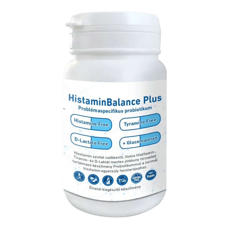 HistaminBalance Plus problémaspecifikus probiotikum - Napfényvitamin 60 db