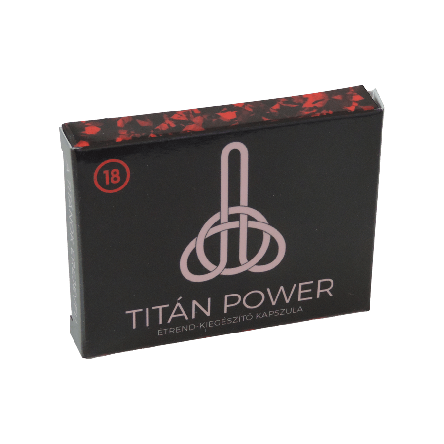 Titán Power (potencianövelő) - 3db kapszula