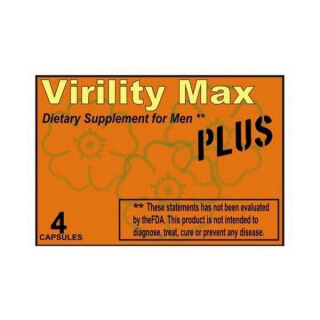 Virility Max Plus potencianövelő kapszula 4 db 