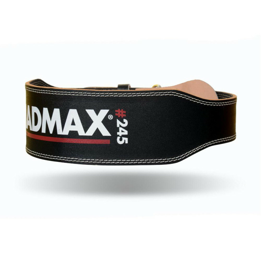 MADMAX Full Leather Black öv XL