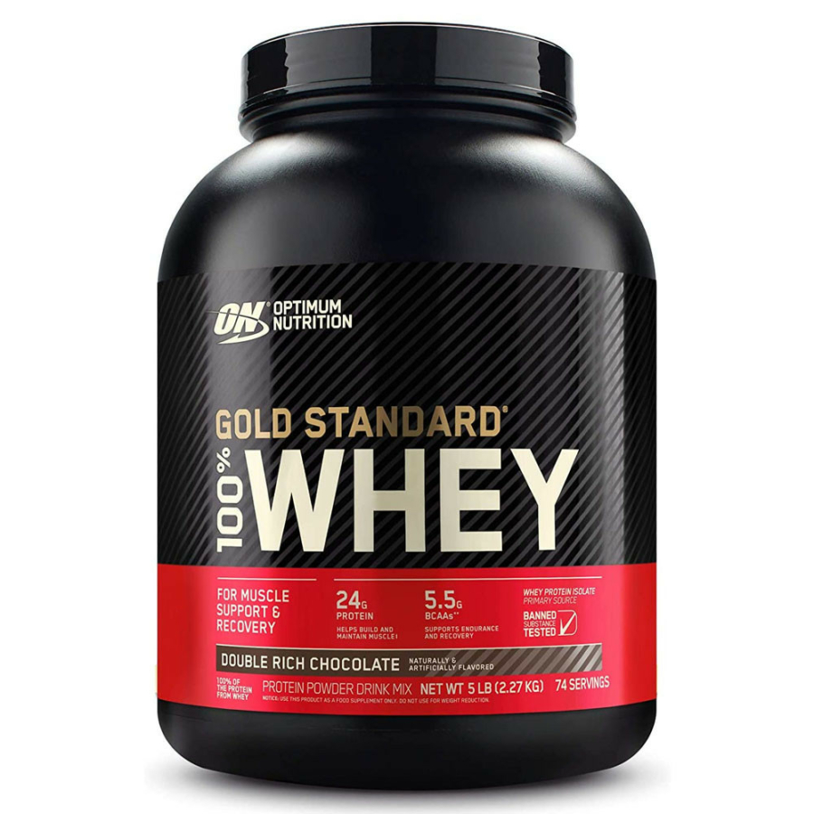 Optimum Nutrition Gold Standard 100% Whey 2270g (5lb) Double Rich Chocolate