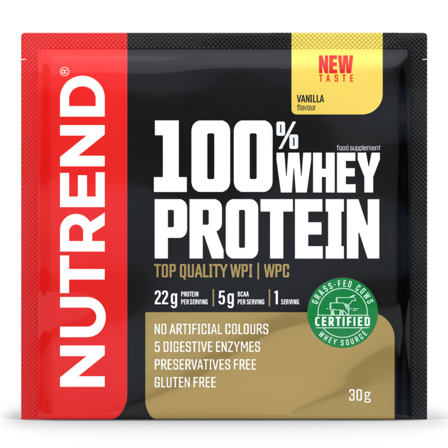 NUTREND 100% Whey Protein 10x30g Vanilla