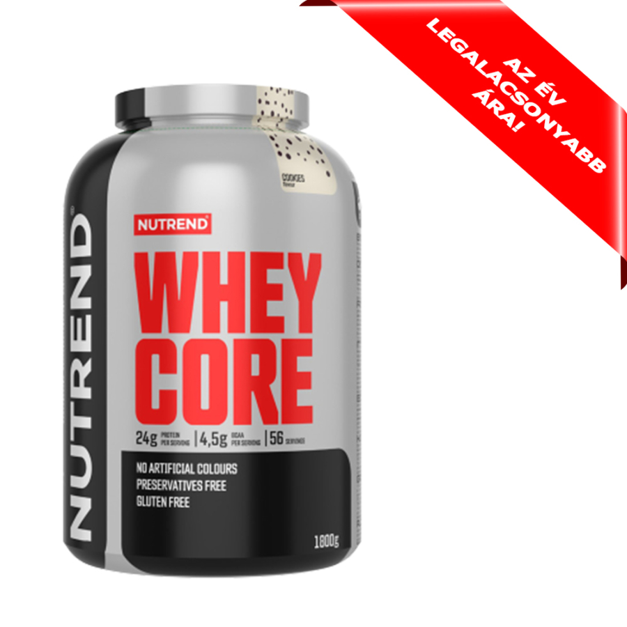 NUTREND Whey Core 1800 g Cookies