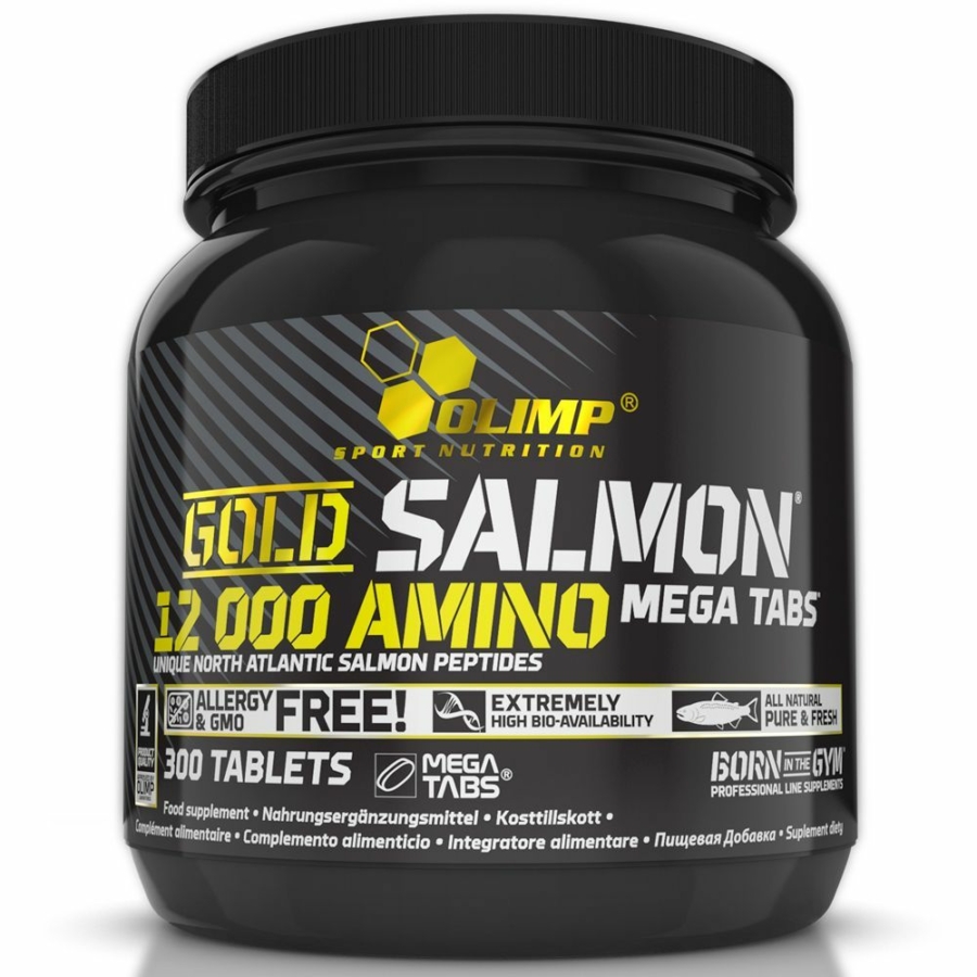 OLIMP SPORT Gold Salmon 12000 Amino Mega tabl. 300