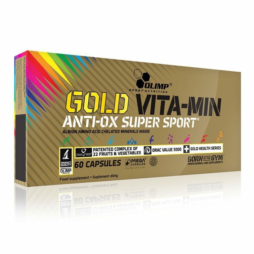 OLIMP SPORT Gold Vita-Min Anti-OX Super Sport Meg caps 60