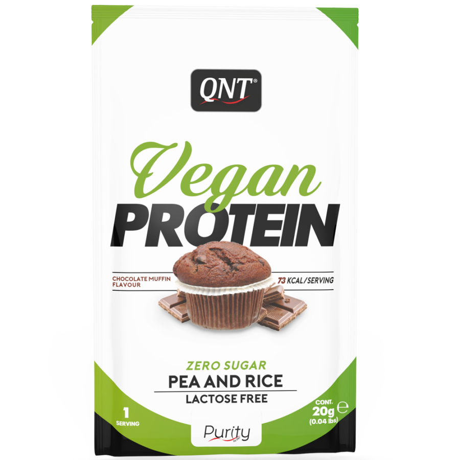 QNT Vegan Protein 20g Choc/Muffin